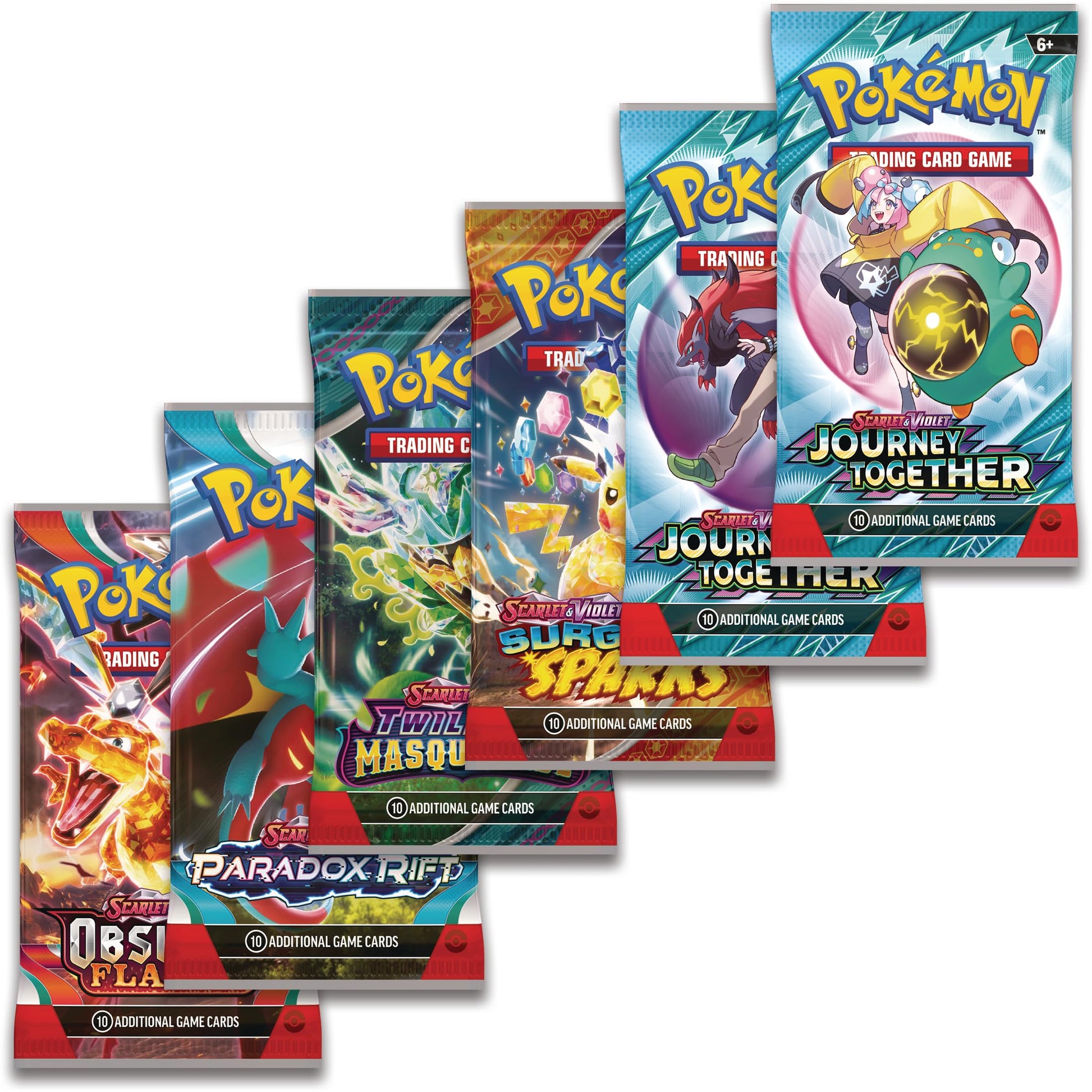 Pokemon TCG: Iono’s Bellibolt ex Premium Collection - 6 Packs, Promos - 2