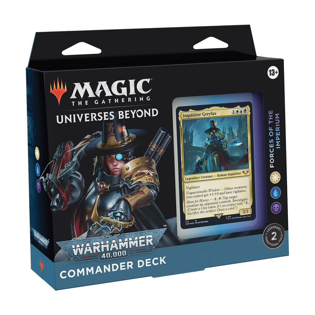 Magic: The Gathering Universes Beyond: Warhammer 40,000 Commander Deck – Forces of the Imperium - 5