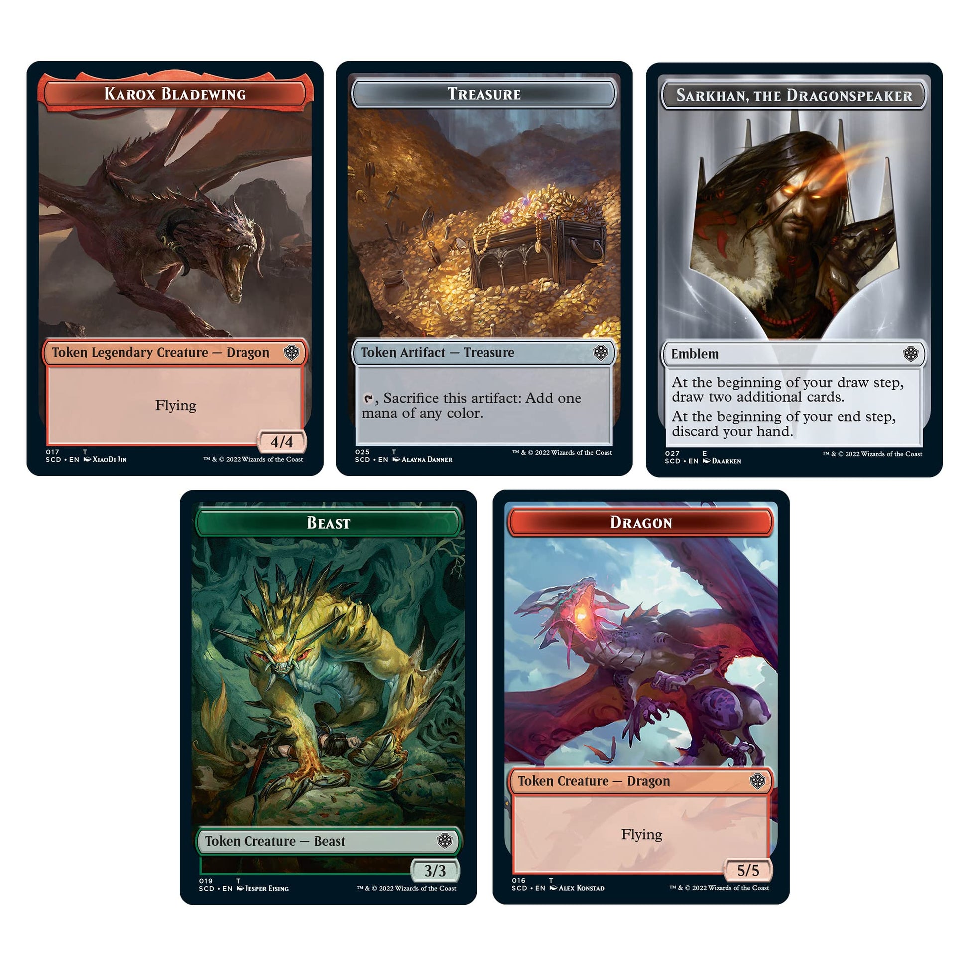 Magic: The Gathering Starter Commander Deck – Draconic Destruction (Red-Green) | Ready-to-Play Deck for Beginners and Fans | Ages 13+ | Collectible Card Games - 4