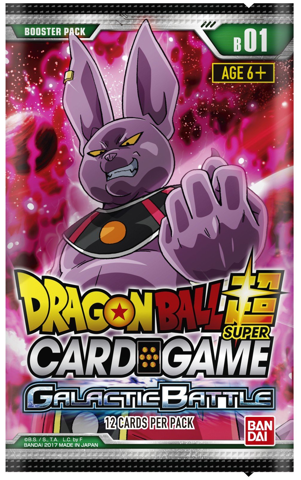 Dragon Ball Super Trading Card Game Series 1 Galactic Battle Booster Box DBS-B01 [24 Packs] - 4