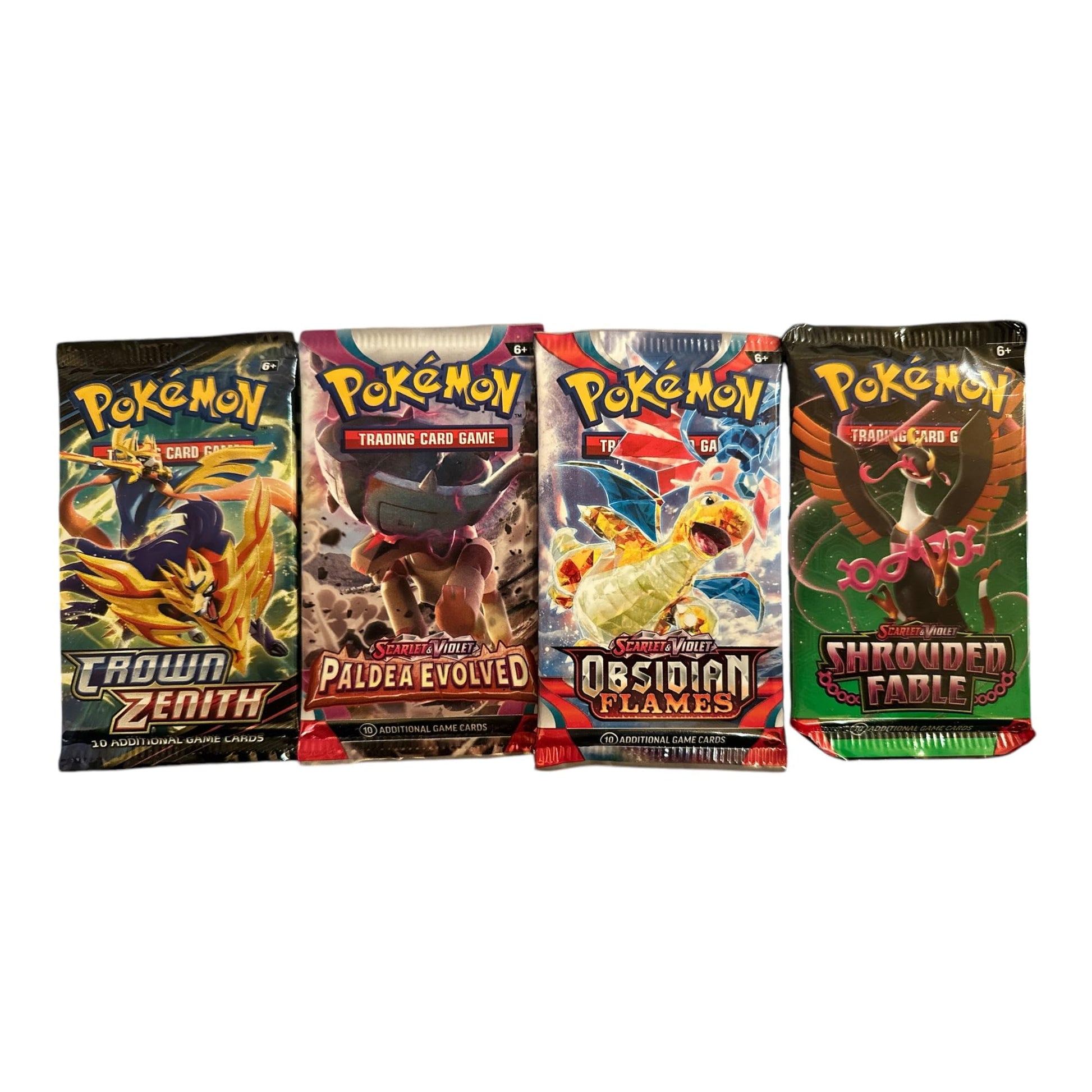 Pokemon Assorted boosters: 4 Packs - 2