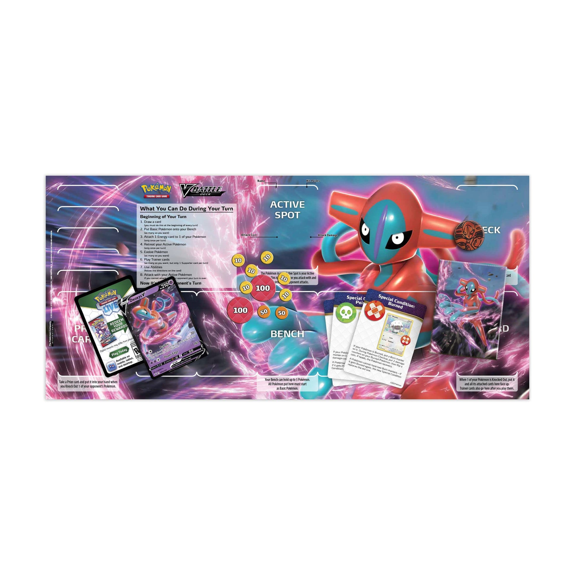 Pokémon TCG: Deoxys V Battle Deck (60 Cards, Ready to Play) - 3