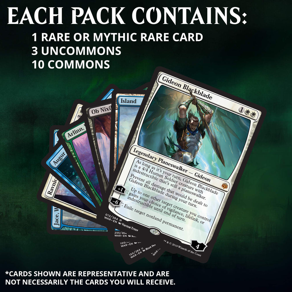 Magic: The Gathering War of The Spark Booster Box | 36 Booster Packs | Planeswalker in Every Pack - 4