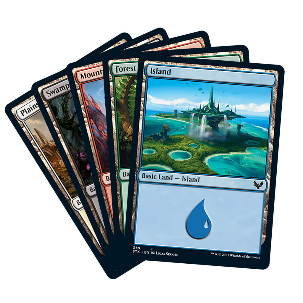 Magic The Gathering Strixhaven Bundle | 10 Draft Boosters (150 Magic Cards) + Accessories, Brown - 4