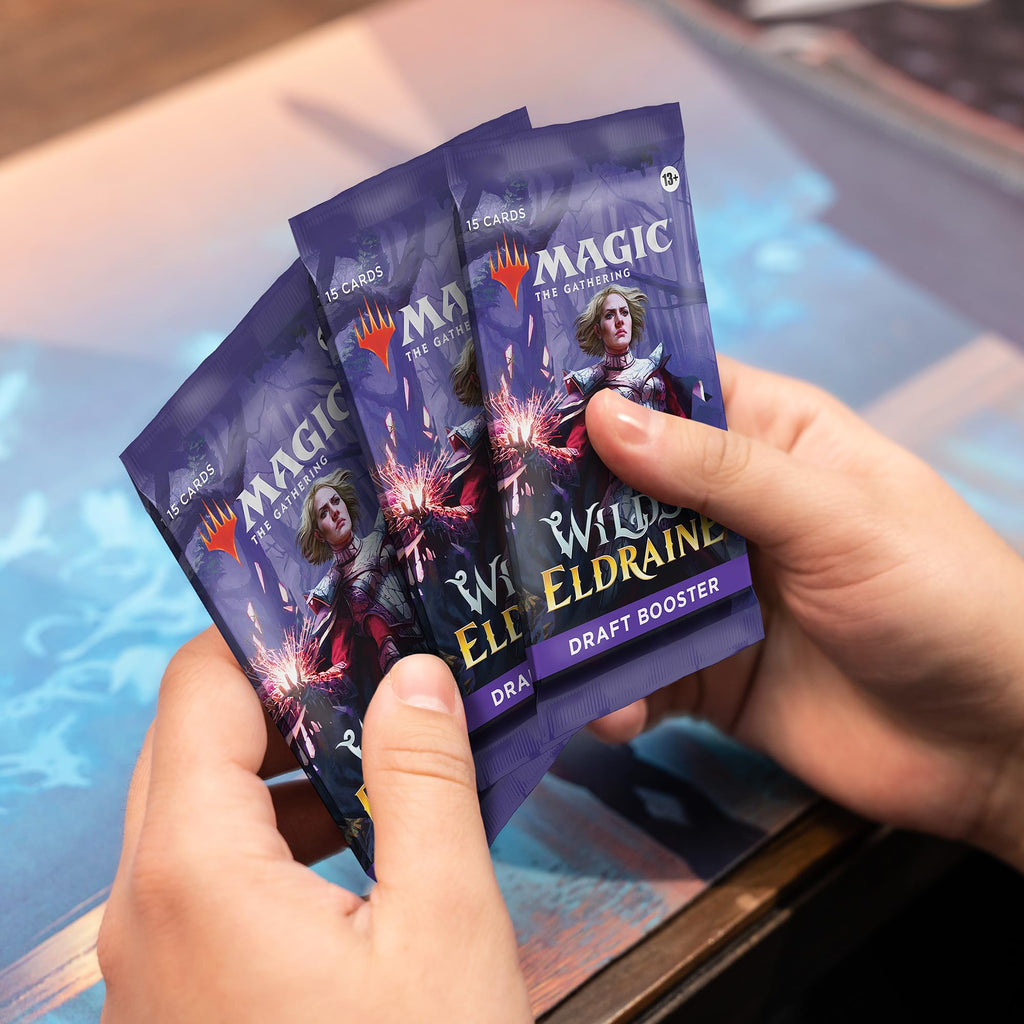 Magic: The Gathering Wilds of Eldraine Draft Booster Box - 36 Packs (540 Magic Cards) - 2