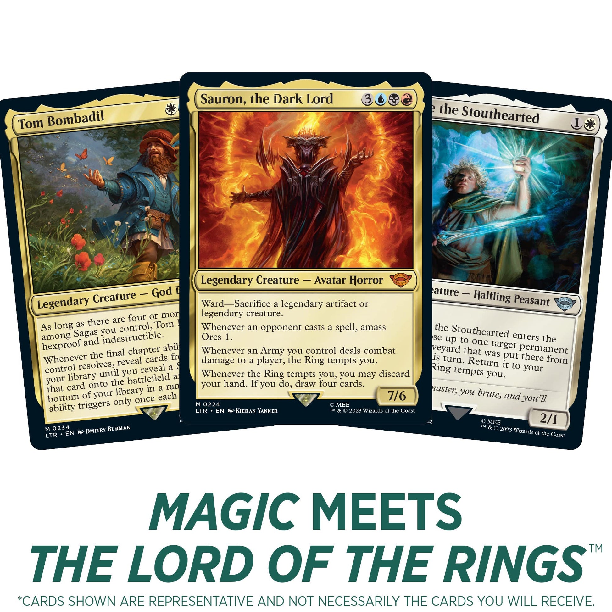 Magic: The Gathering The Lord of The Rings: Tales of Middle-Earth Collector Booster (15 Magic Cards) - 3
