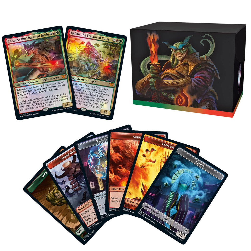 Magic: The Gathering Kamigawa: Neon Dynasty Commander Deck – Upgrades Unleashed (Red-Green) - 7