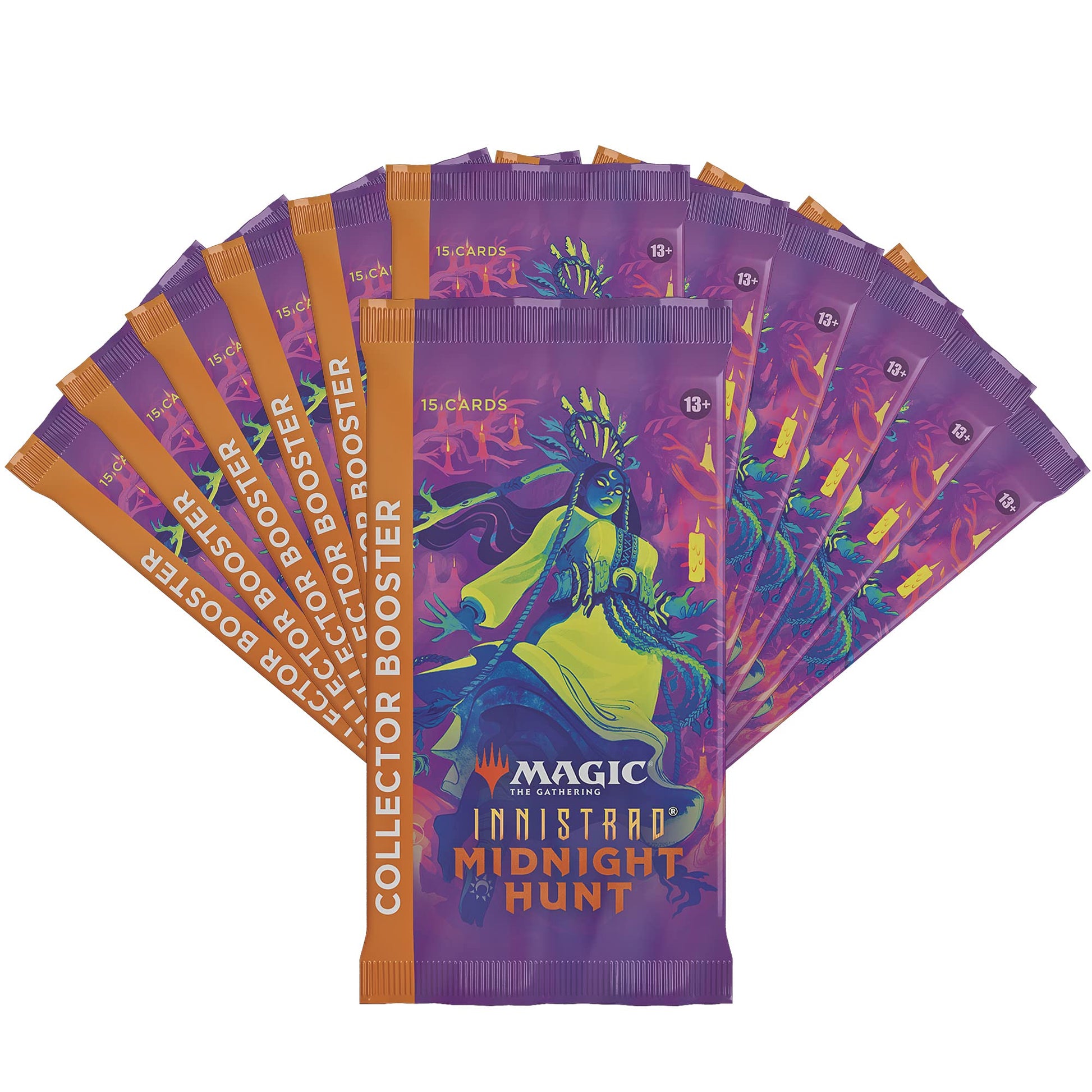 Magic: The Gathering Innistrad: Midnight Hunt Collector Booster Box | 12 Packs (180 Magic Cards) - 6
