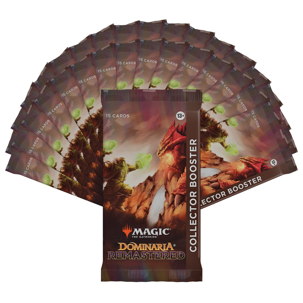 Magic: The Gathering Dominaria Remastered Collector Booster Box, 12 Packs - 6