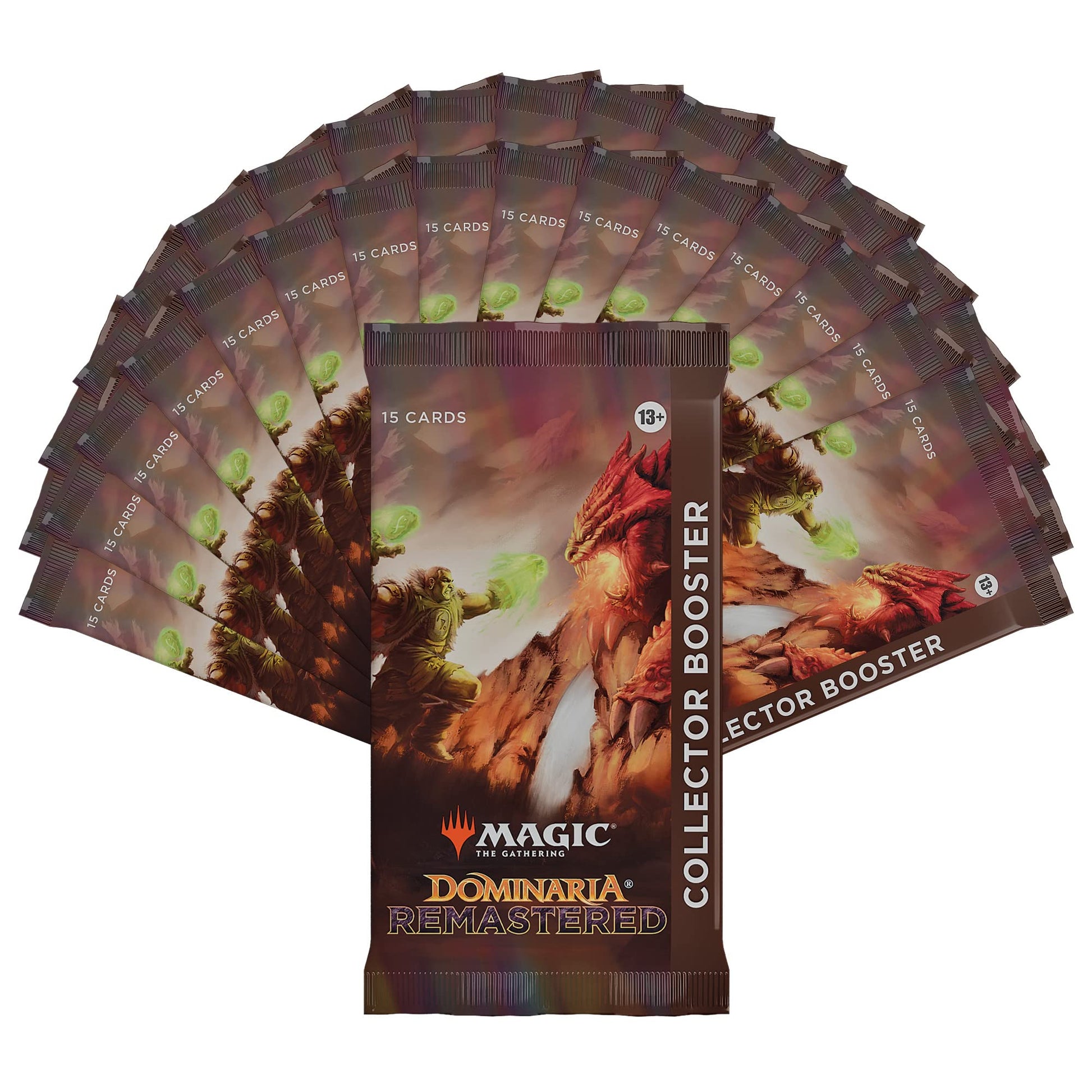 Magic: The Gathering Dominaria Remastered Collector Booster Box, 12 Packs - 6