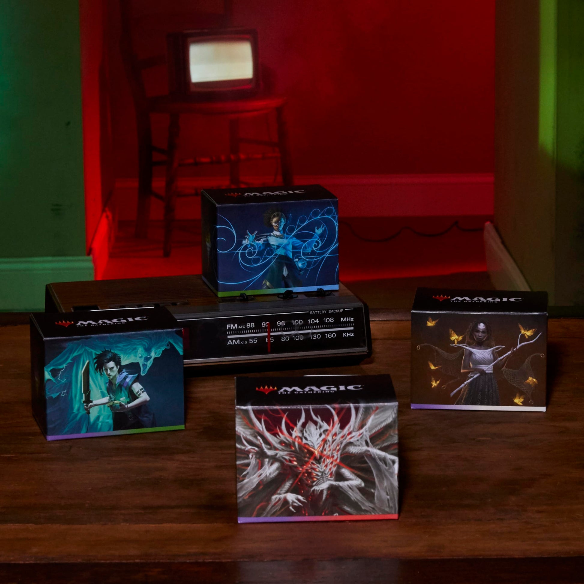 Magic: The Gathering Duskmourn: House of Horror Commander Deck Bundle - Includes All 4 Decks - 6