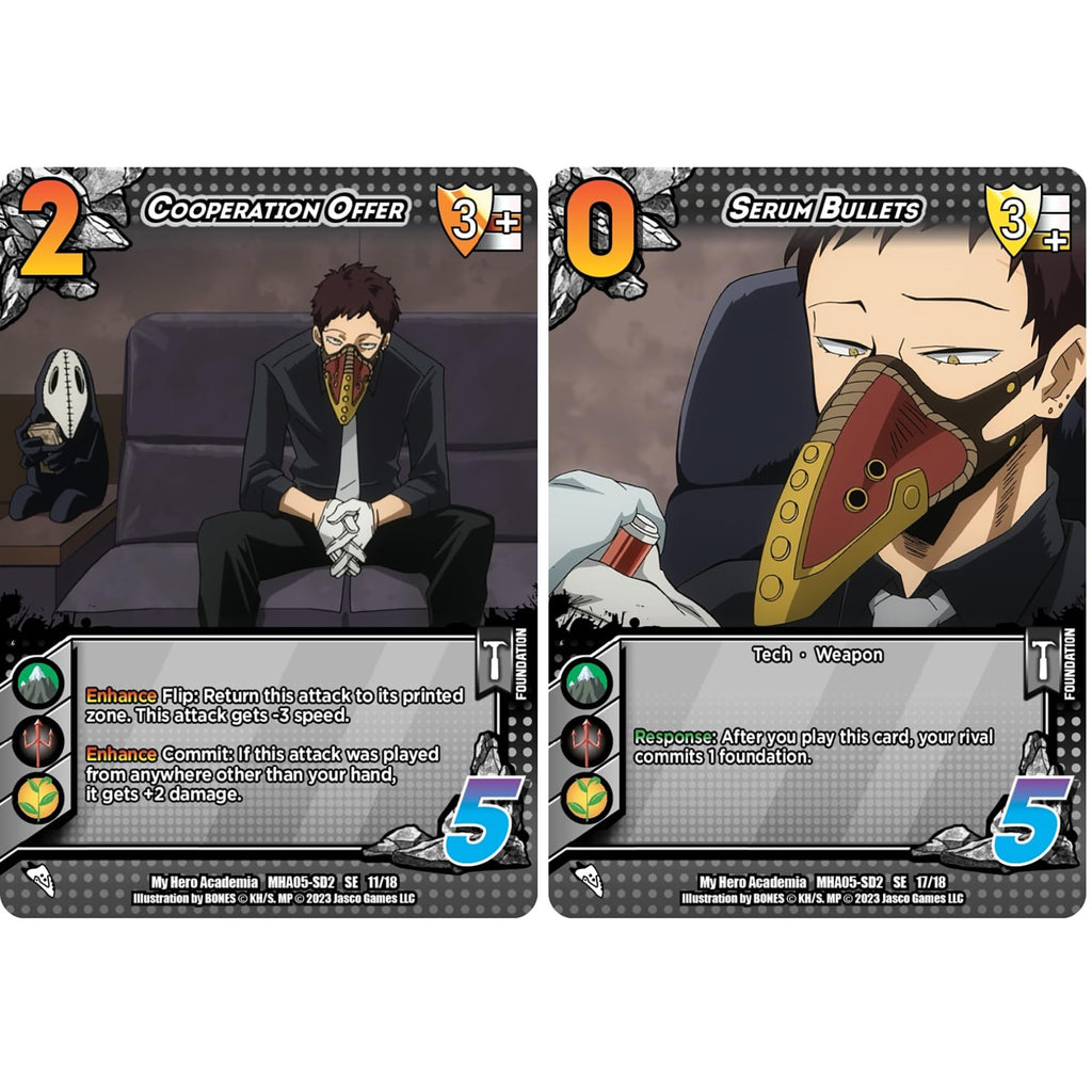 My Hero Academia Collectible Card Game Series 5: Clash Deck Overhaul - Ready to Play Out of The Box, 51 Card Deck & Playmat, MHA - 4