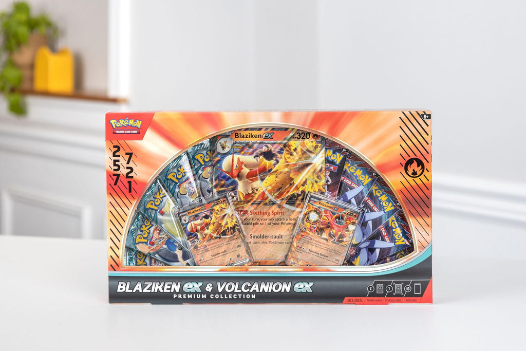 Pokémon TCG: Blaziken ex & Volcanion ex Premium Collection - 2025 Amazon Holiday Exclusive - 3