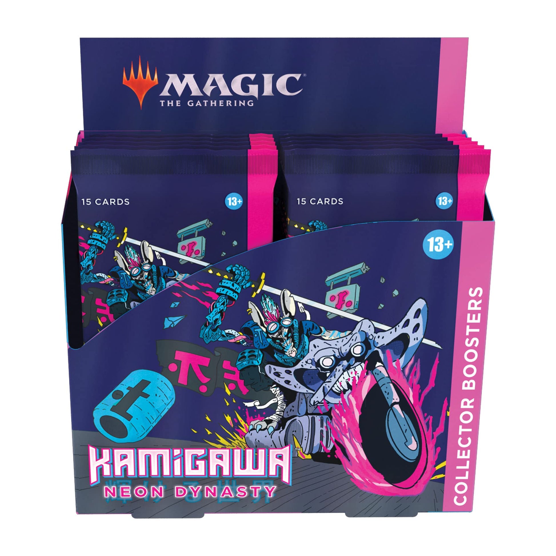 Magic: The Gathering Kamigawa: Neon Dynasty Collector Booster Box | 15 Count (Pack of 12), Total 180 Magic Cards - 3
