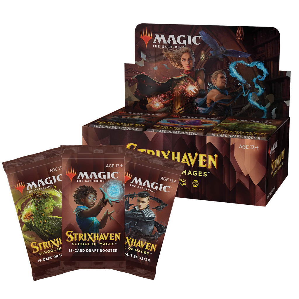 Magic The Gathering Strixhaven Draft Booster Box | 36 Packs (540 Magic Cards), Brown - 3