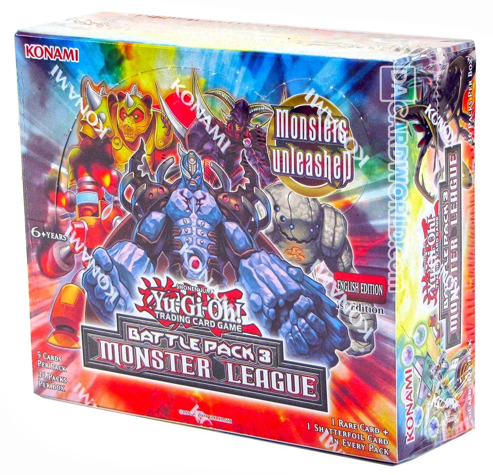 Yugioh Battle Pack 3: Monster League Booster Box - 2