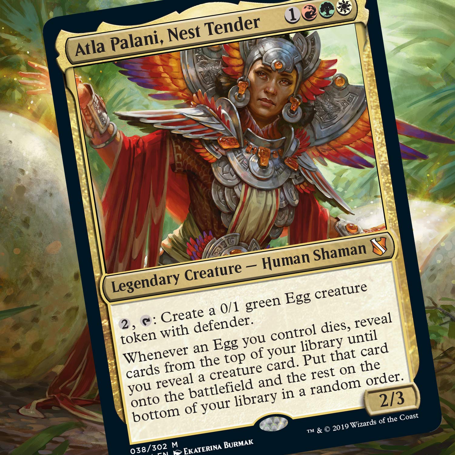 Magic: The Gathering Commander 2019 Primal Genesis Deck | 100-Card Ready-to-Play Deck | 3 Foil Commanders - 3