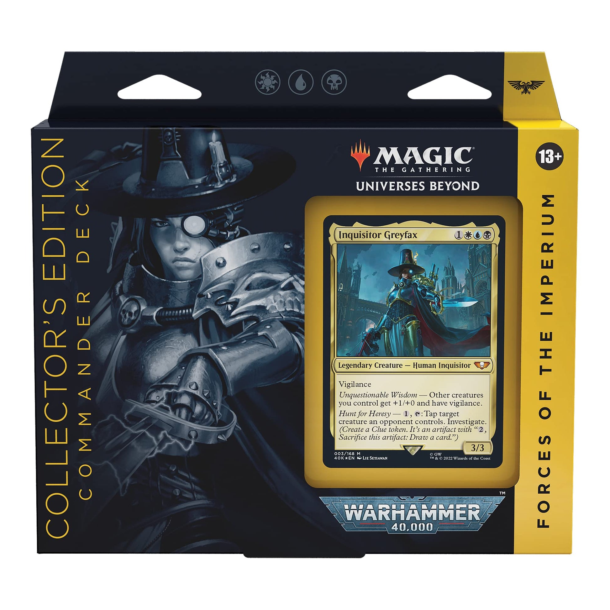 Magic: The Gathering Universes Beyond Warhammer 40,000 Collector’s Edition Commander Deck Bundle – Includes all 4 Decks - 3