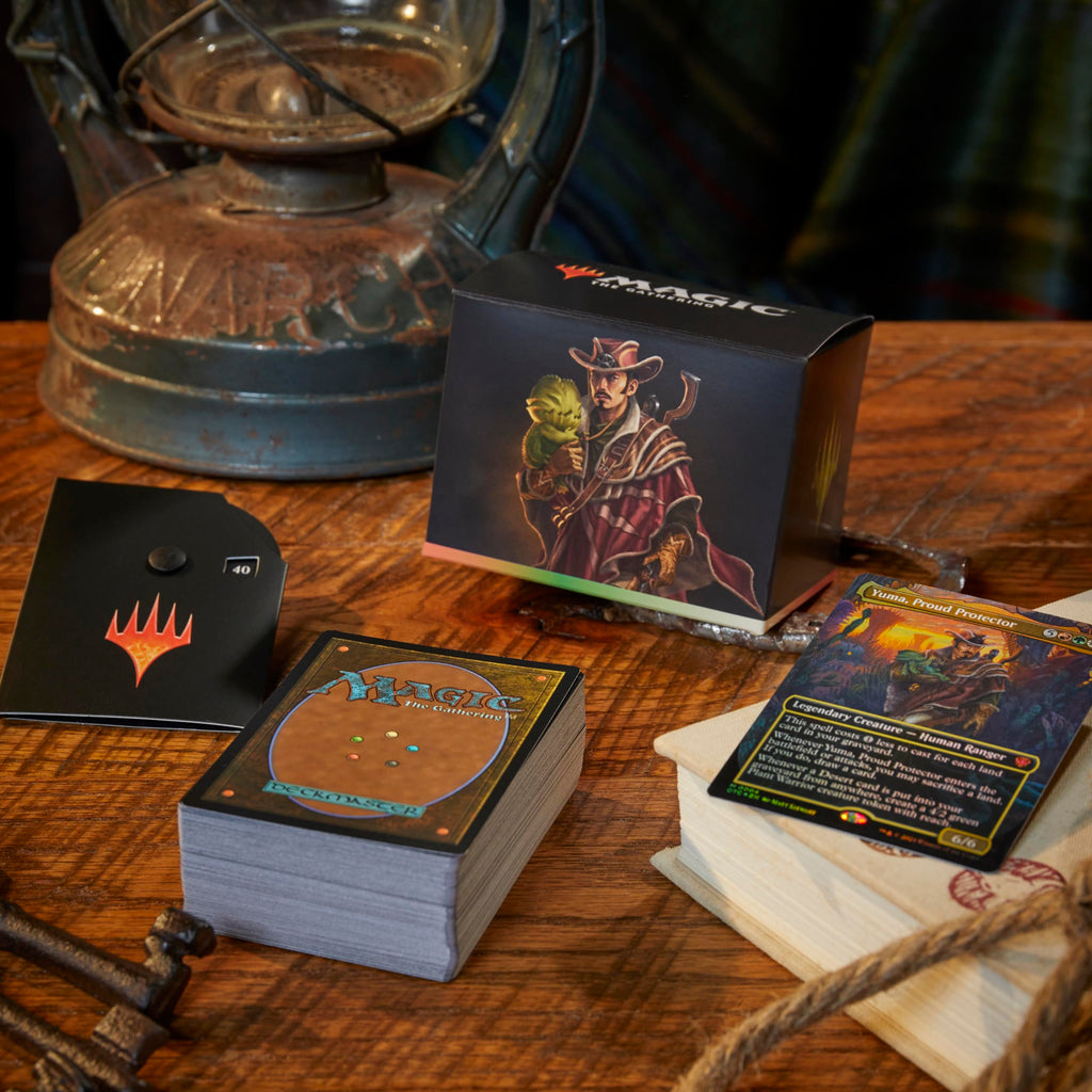 Magic: The Gathering Outlaws of Thunder Junction Commander Deck Bundle - Includes All 4 Decks (Quick Draw, Desert Bloom, Grand Larceny, and Most Wanted) - 4