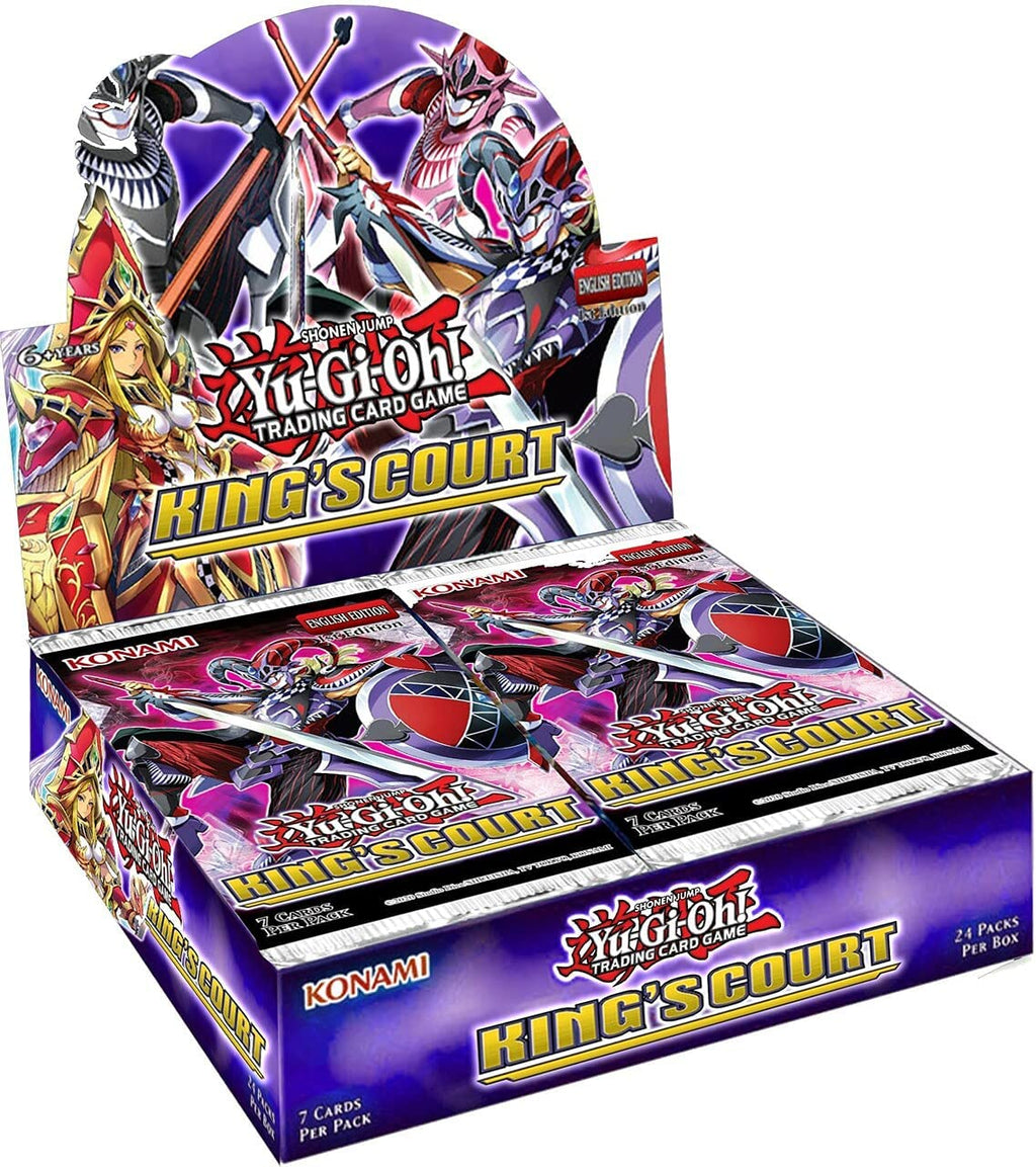 YuGiOh King's Court Booster Box (24 Packs, 7 Cards per Pack) - 4
