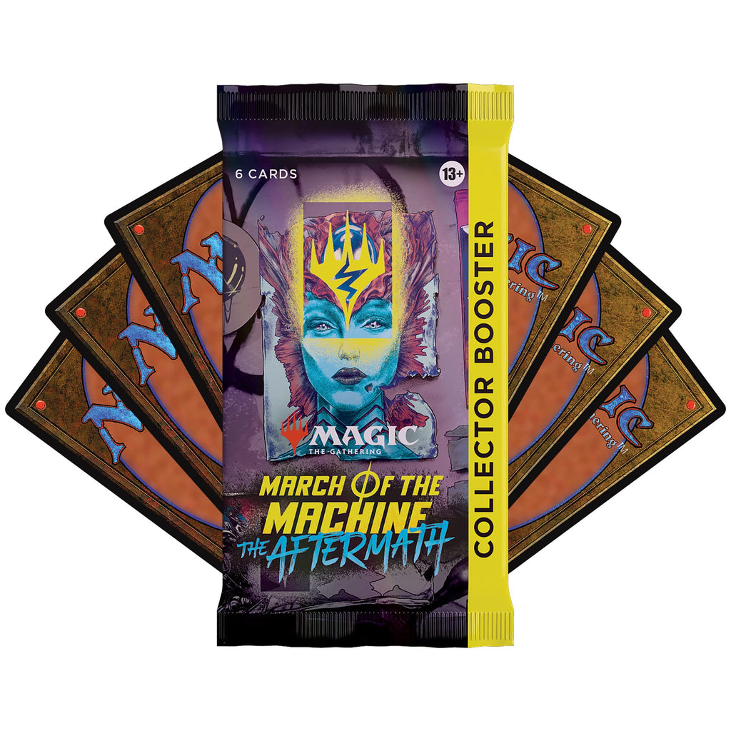 Magic: The Gathering March of the Machine: The Aftermath Collector Booster | 6 Magic Cards - 5