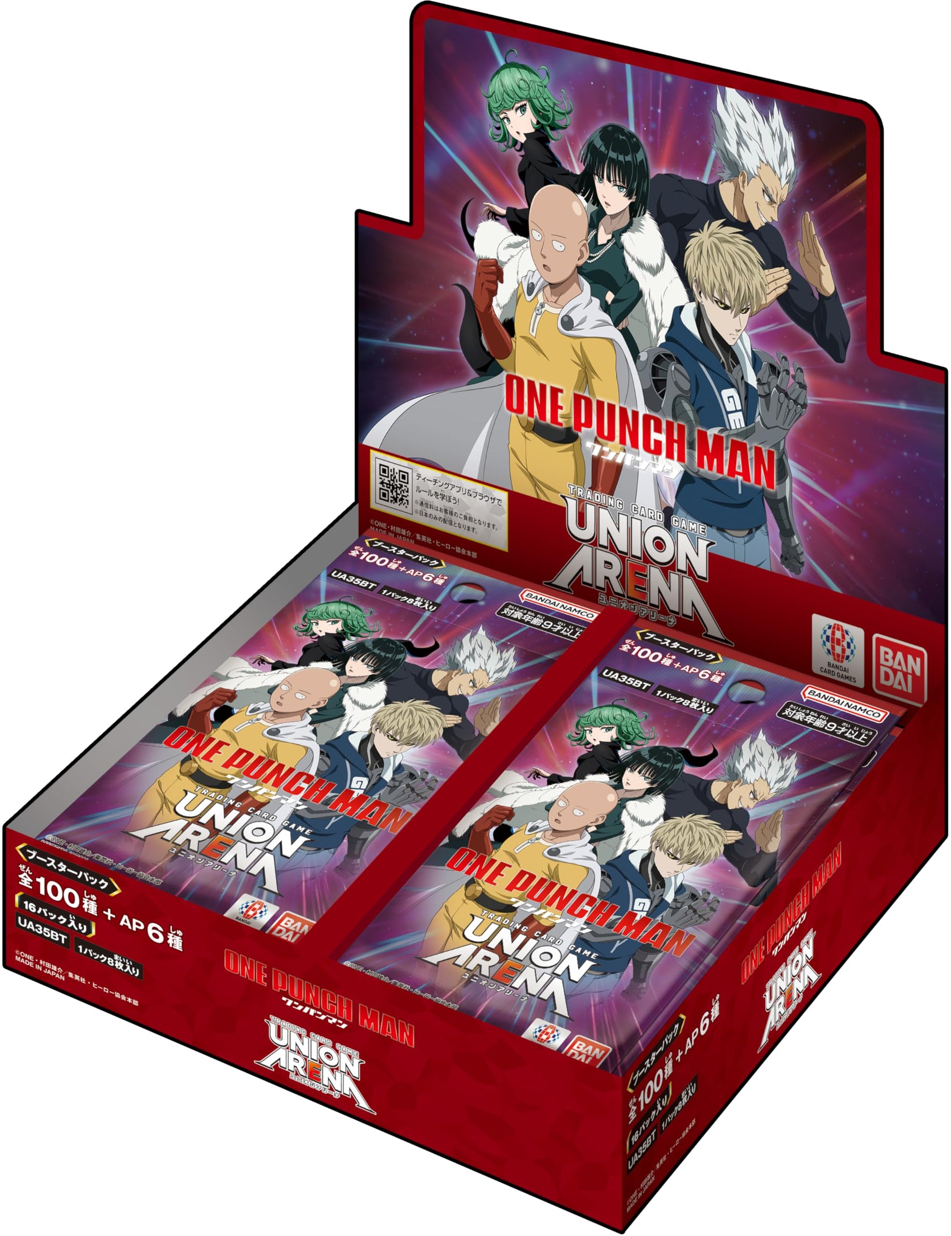 BANDAI Union Arena Booster Box - One Punch Man [UA35BT] (Japanese) - 16 Packs