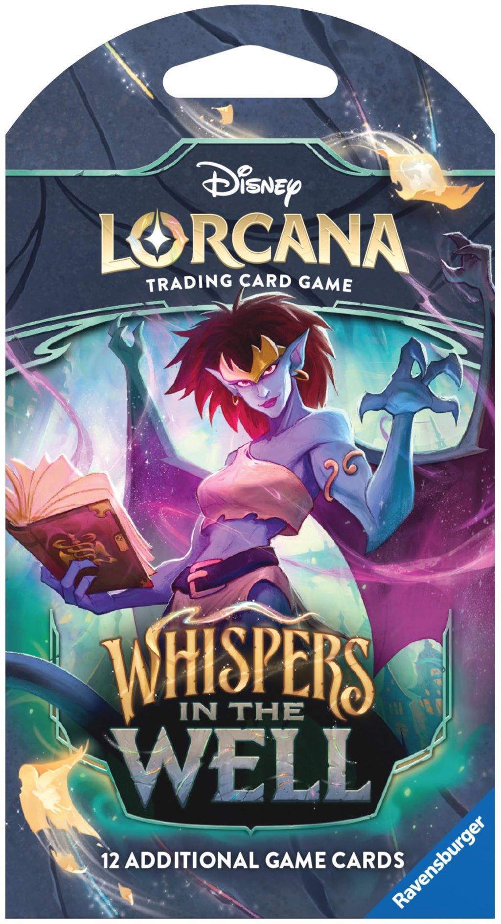 Ravensburger Disney Lorcana TCG: Whispers in The Well Assorted Single Booster Pack (12 Cards) - Collectible Trading Cards - Ideal for Disney Fans & TCG Players - Ages 8+ - 7