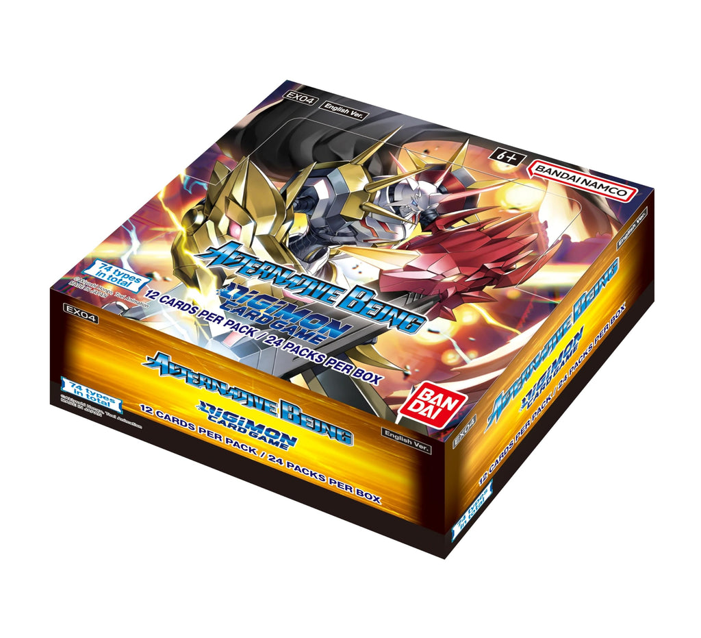 Bandai | Digimon Card Game: Alternative Being - Booster Display (EX04) | Trading Card Game | Ages 6+ | 2 Players | 20-30 Minutes Playing Time