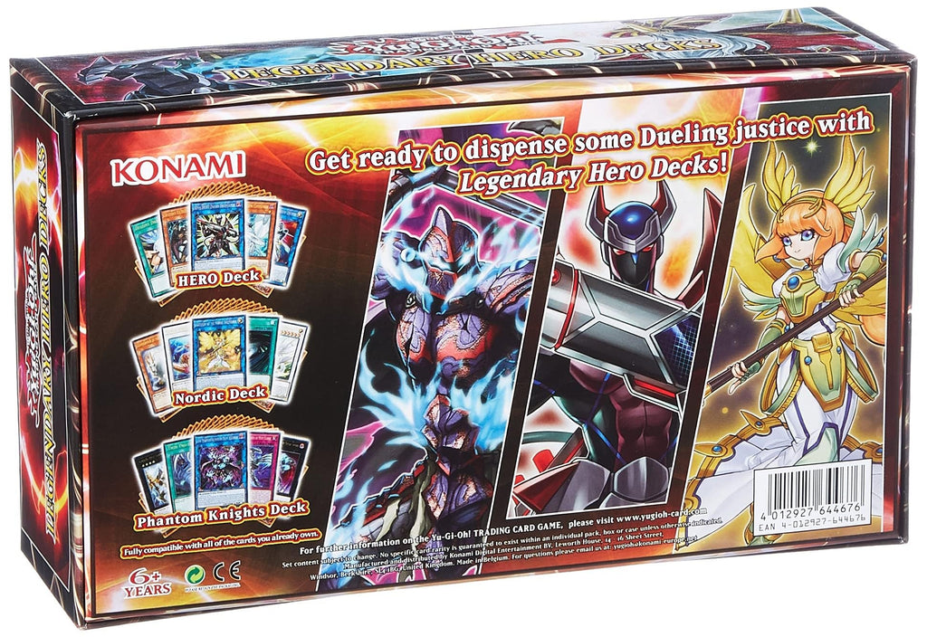 Yugioh Legendary Hero Decks Trading Card Game - 4
