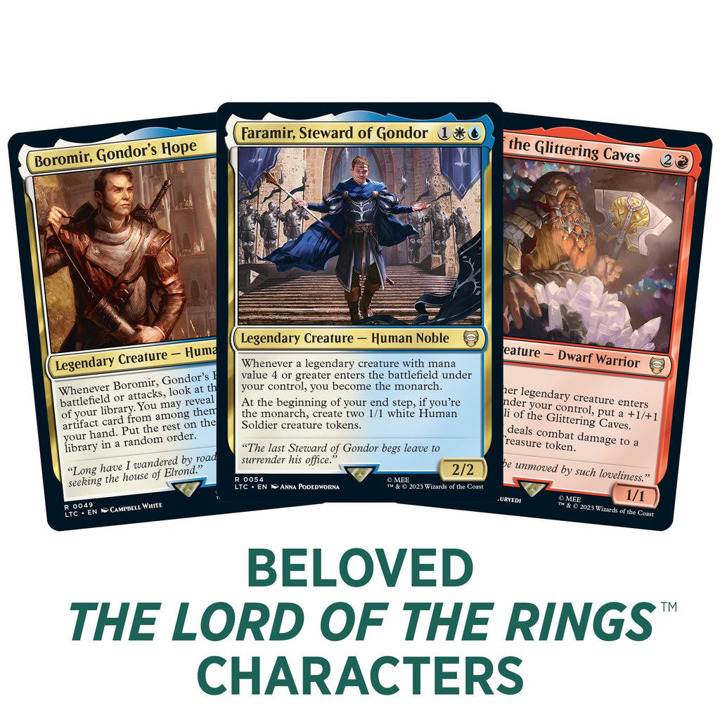 Magic The Gathering The Lord of The Rings: Tales of Middle-Earth Commander Deck Bundle – Includes Pack of 4 Decks - 3