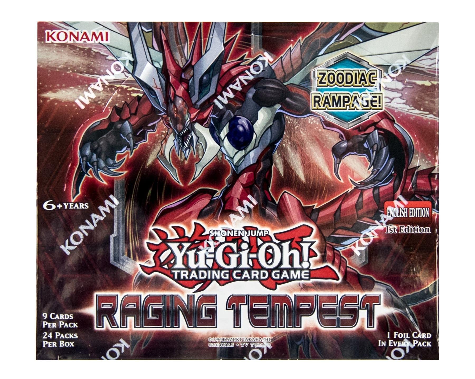 Konami Yu-Gi-Oh Raging Tempest Booster Box - 5