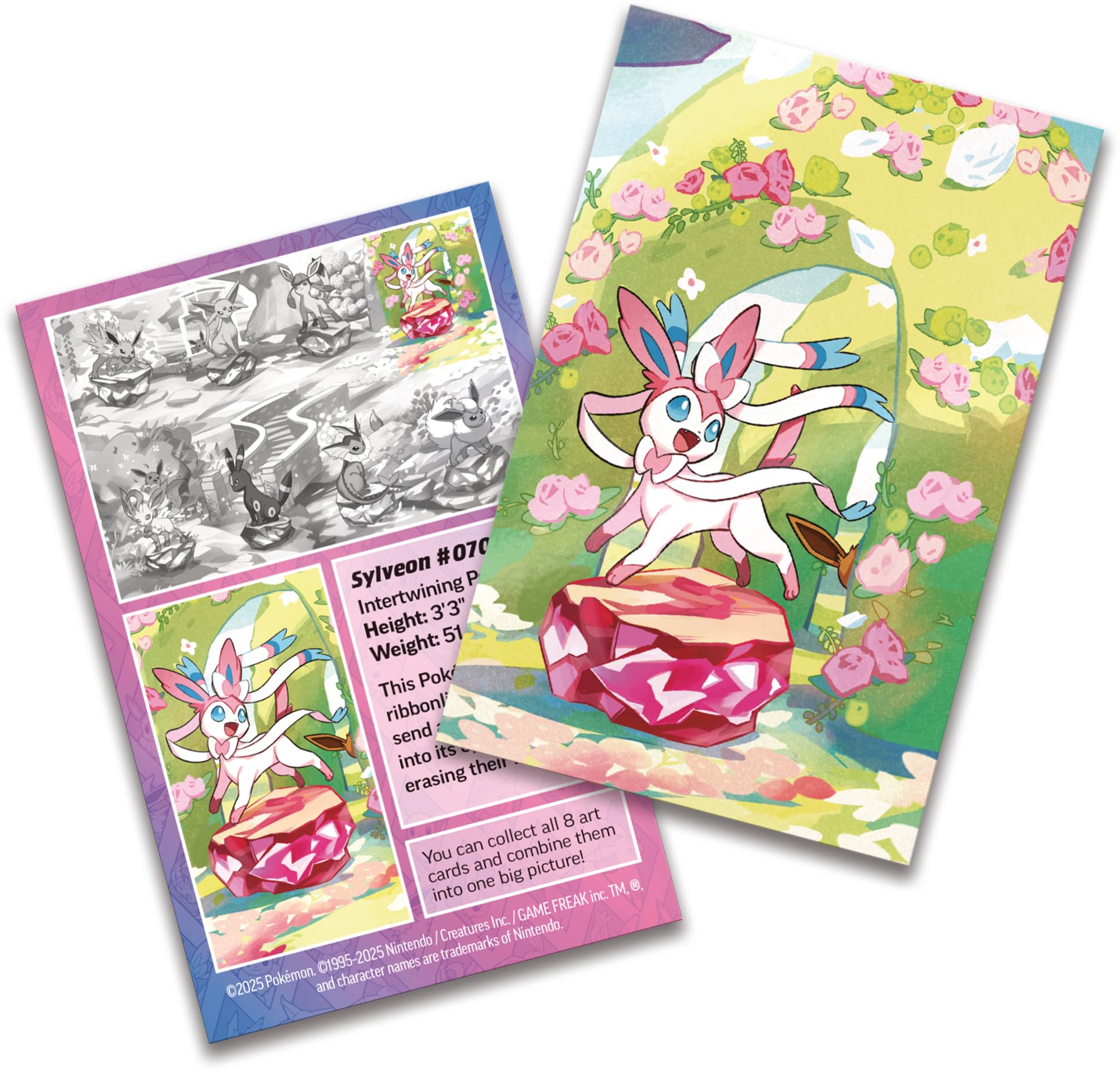 Pokémon TCG: Scarlet & Violet —Prismatic Evolutions Mini Tin - Sylveon - 4