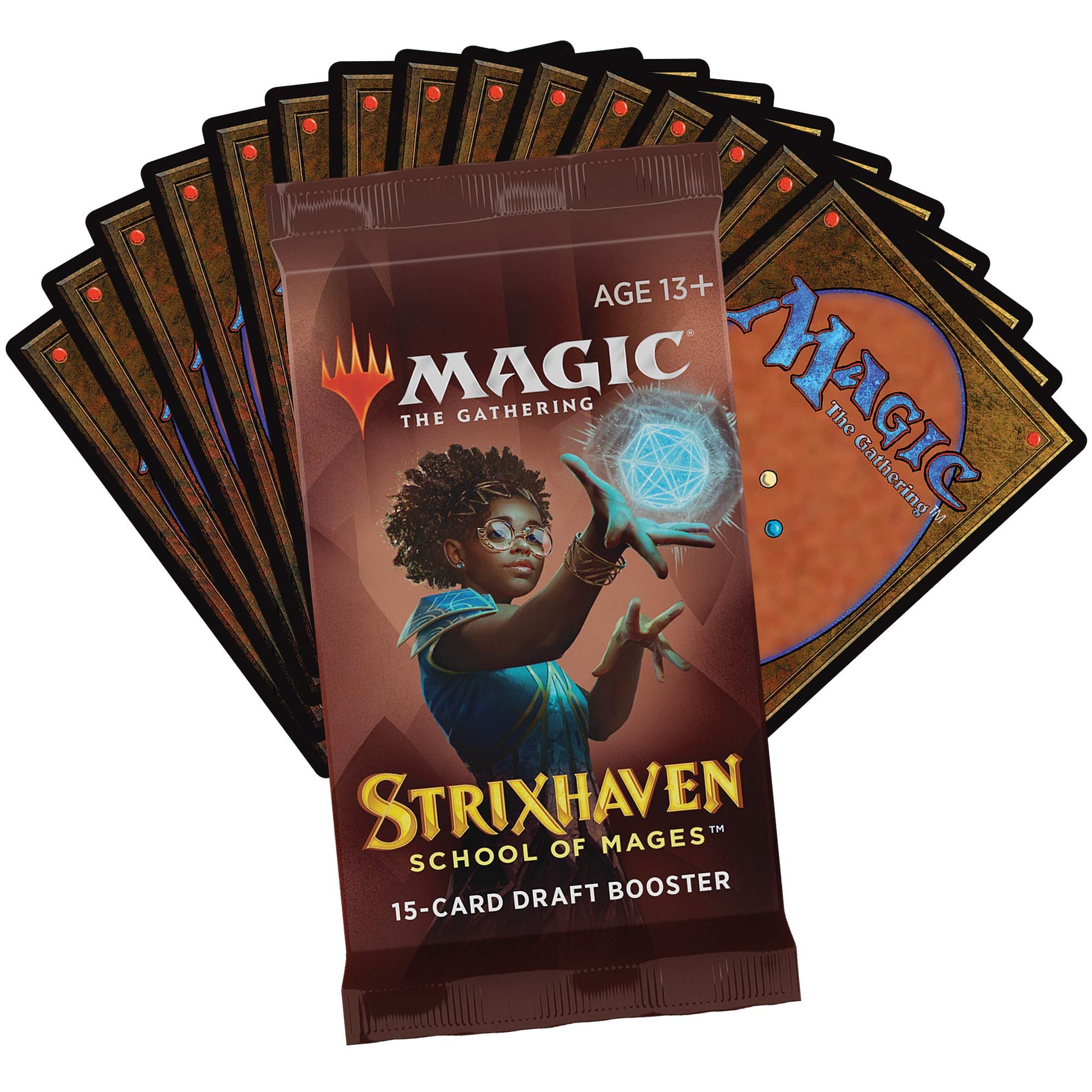 Magic The Gathering Strixhaven Draft Booster Box | 36 Packs (540 Magic Cards), Brown - 5