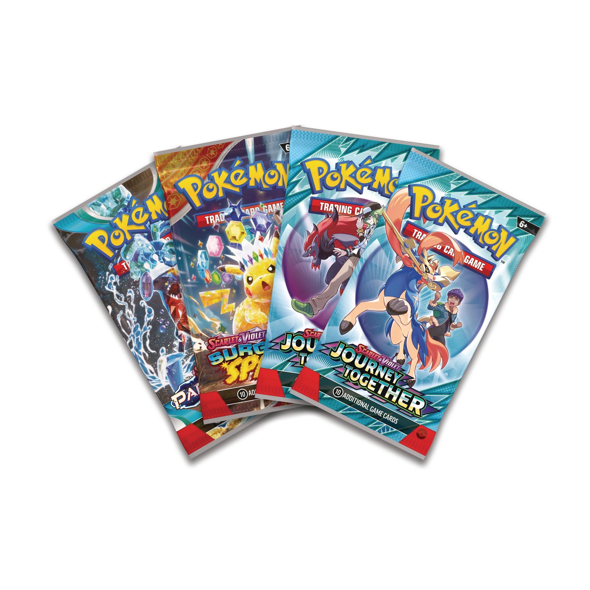 Pokemon TCG: Hop’s Zacian ex Box - 4 Packs - 3