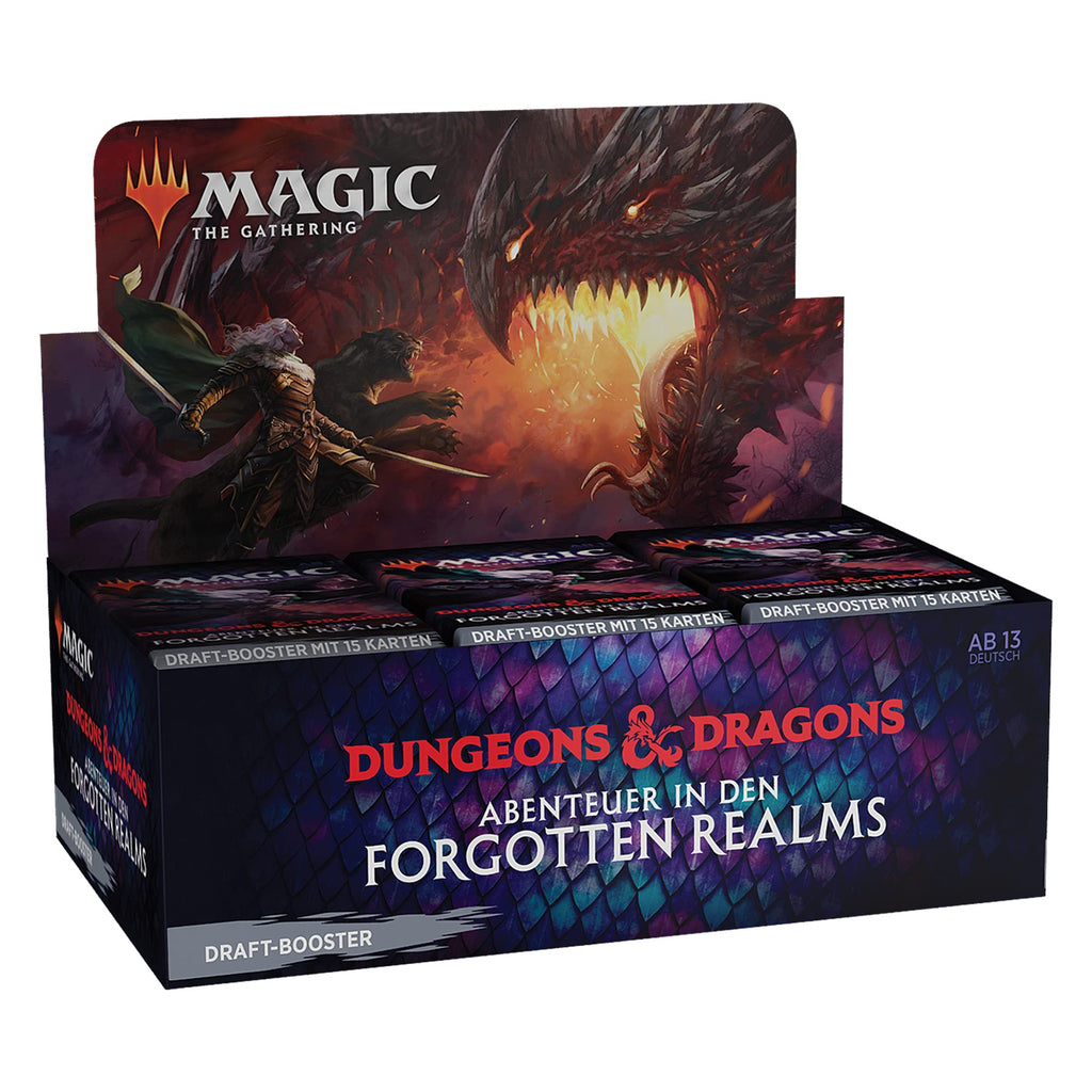 Magic The Gathering Adventures in The Forgotten Realms Draft Booster Box, 36 Packs - 2