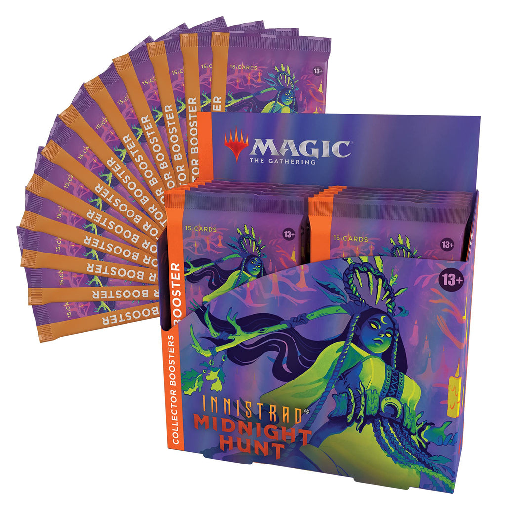 Magic: The Gathering Innistrad: Midnight Hunt Collector Booster Box | 12 Packs (180 Magic Cards) - 4