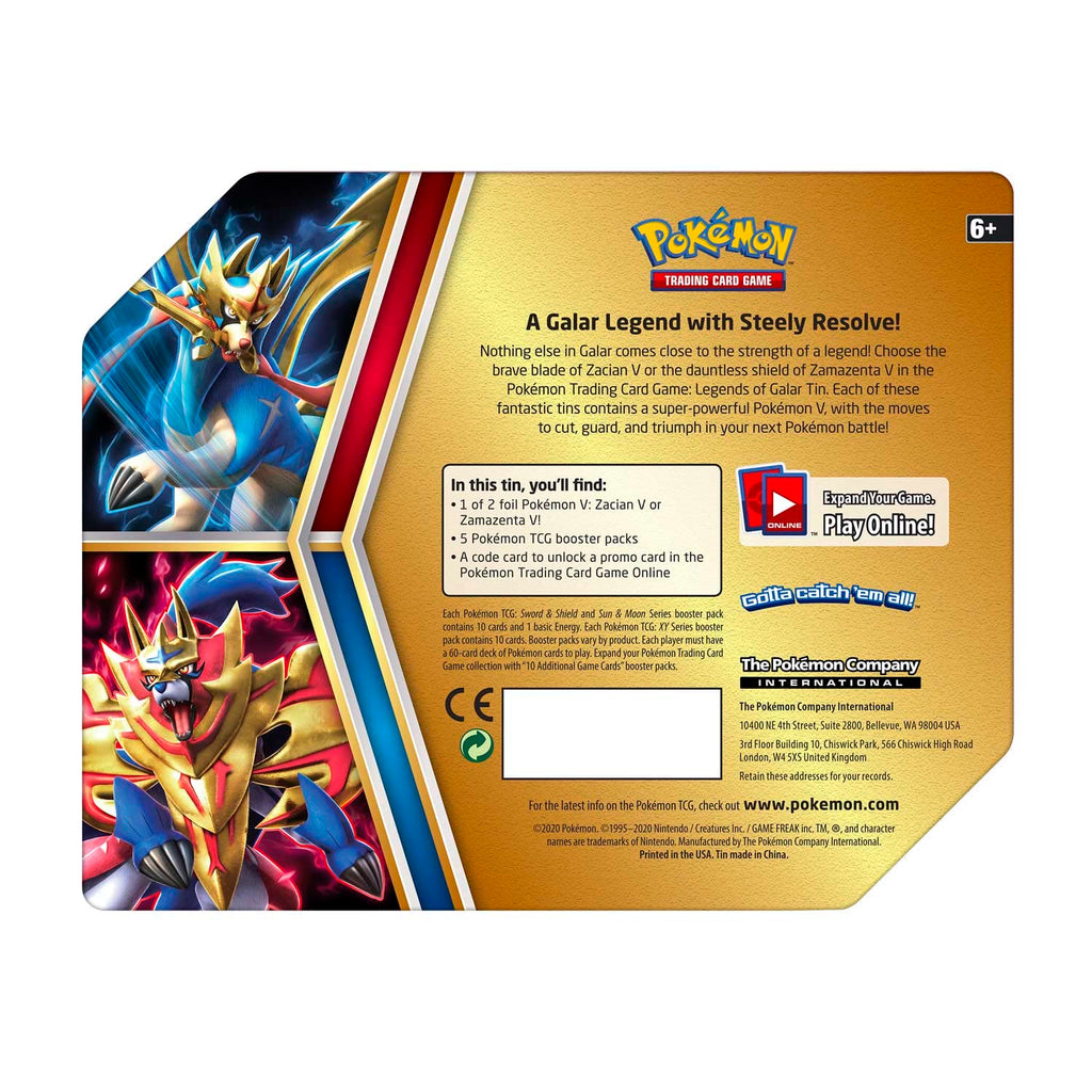 Pokemon TCG: Legends of Galar Tins Randomly Selected - 4