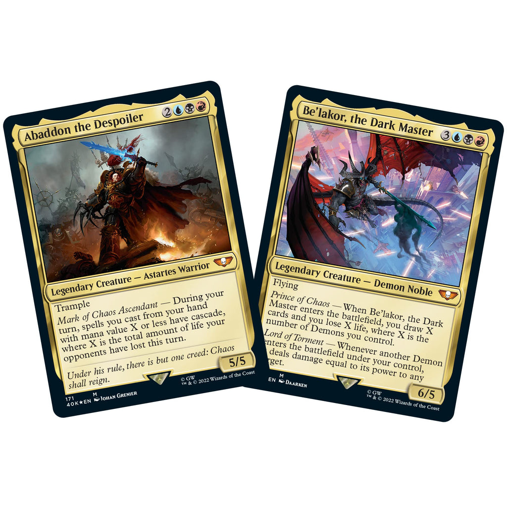 Magic: The Gathering Universes Beyond: Warhammer 40,000 Commander Deck – The Ruinous Powers - 4