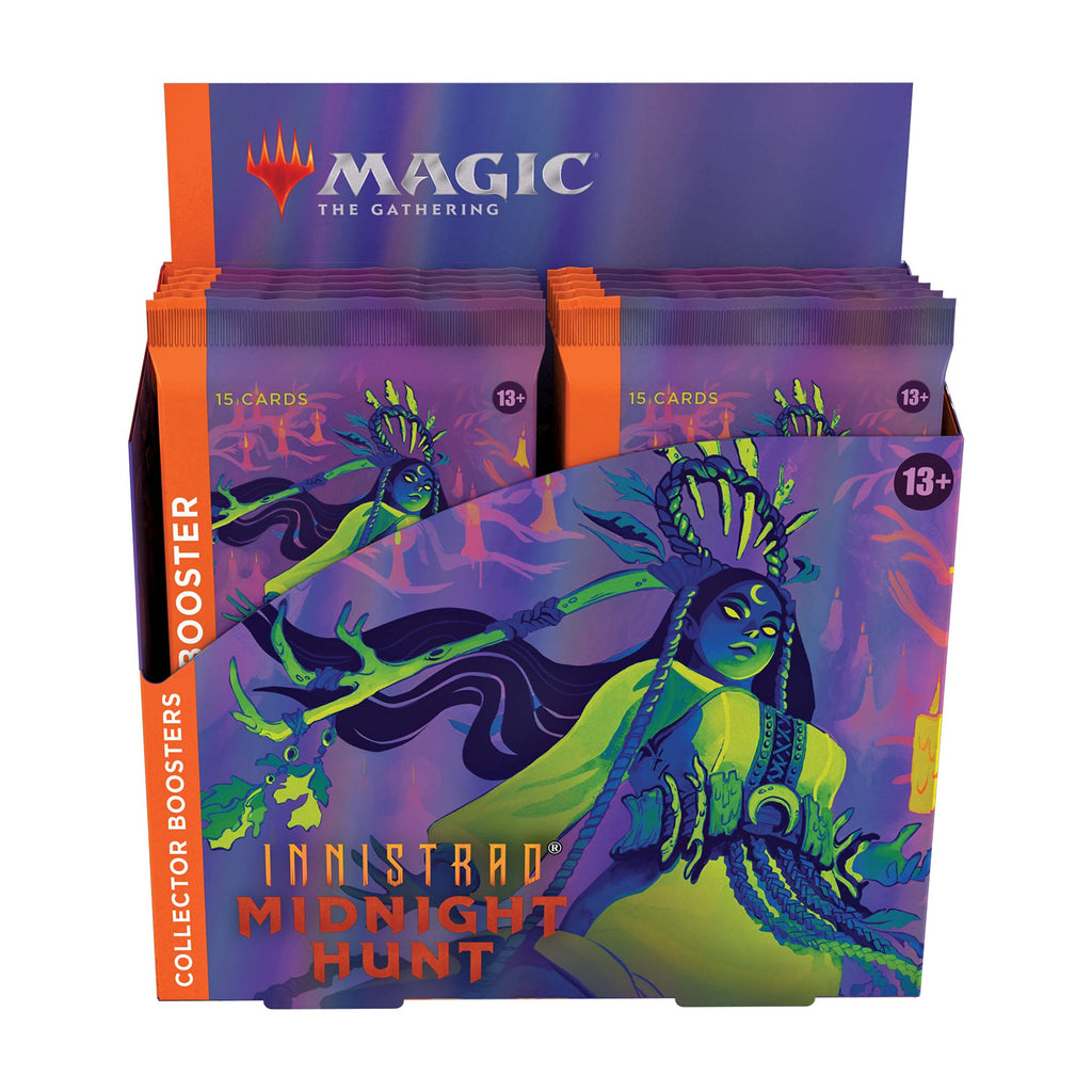 Magic: The Gathering Innistrad: Midnight Hunt Collector Booster Box | 12 Packs (180 Magic Cards) - 3