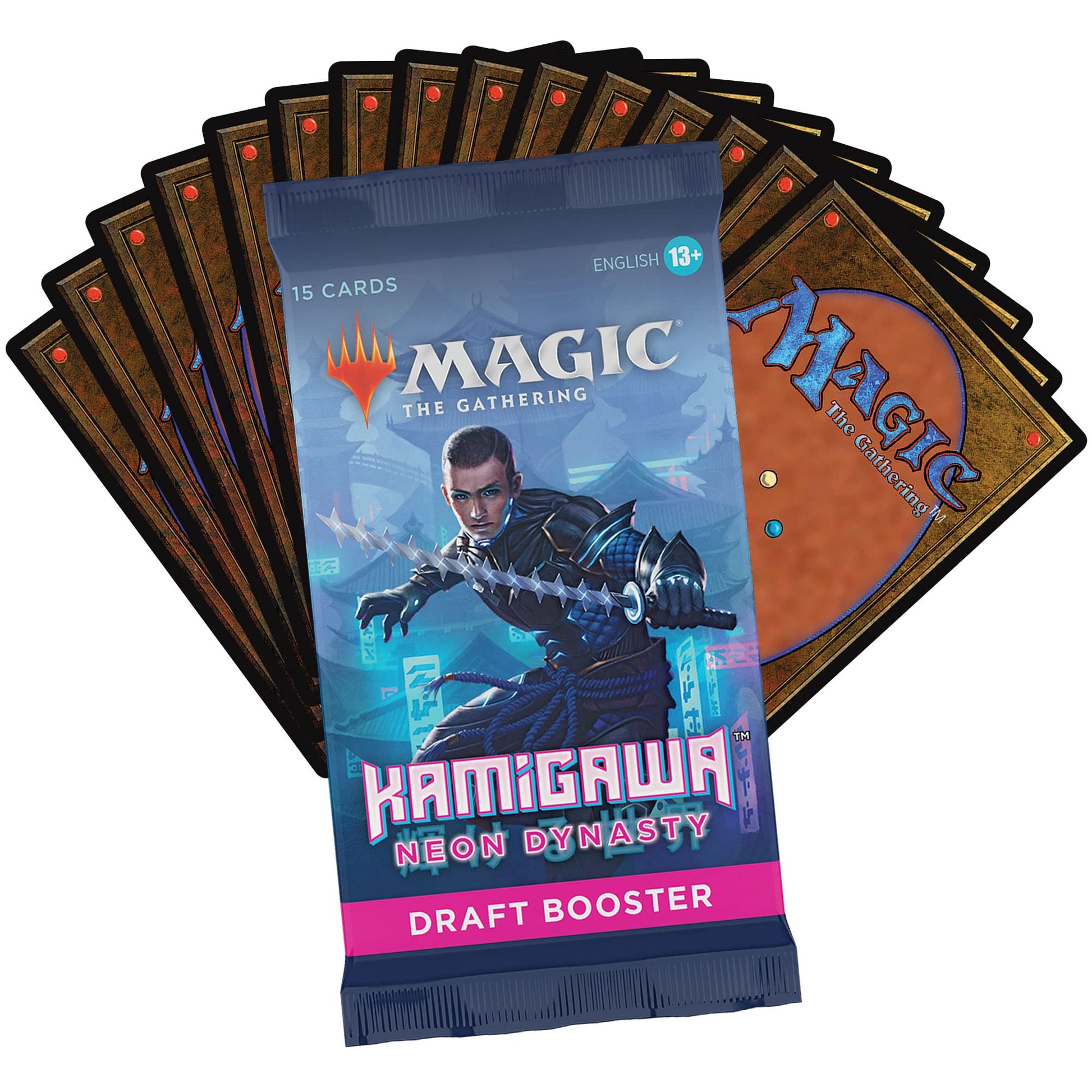 Magic: The Gathering Kamigawa: Neon Dynasty Draft Booster Box | 36 Packs (540 Magic Cards) - 5