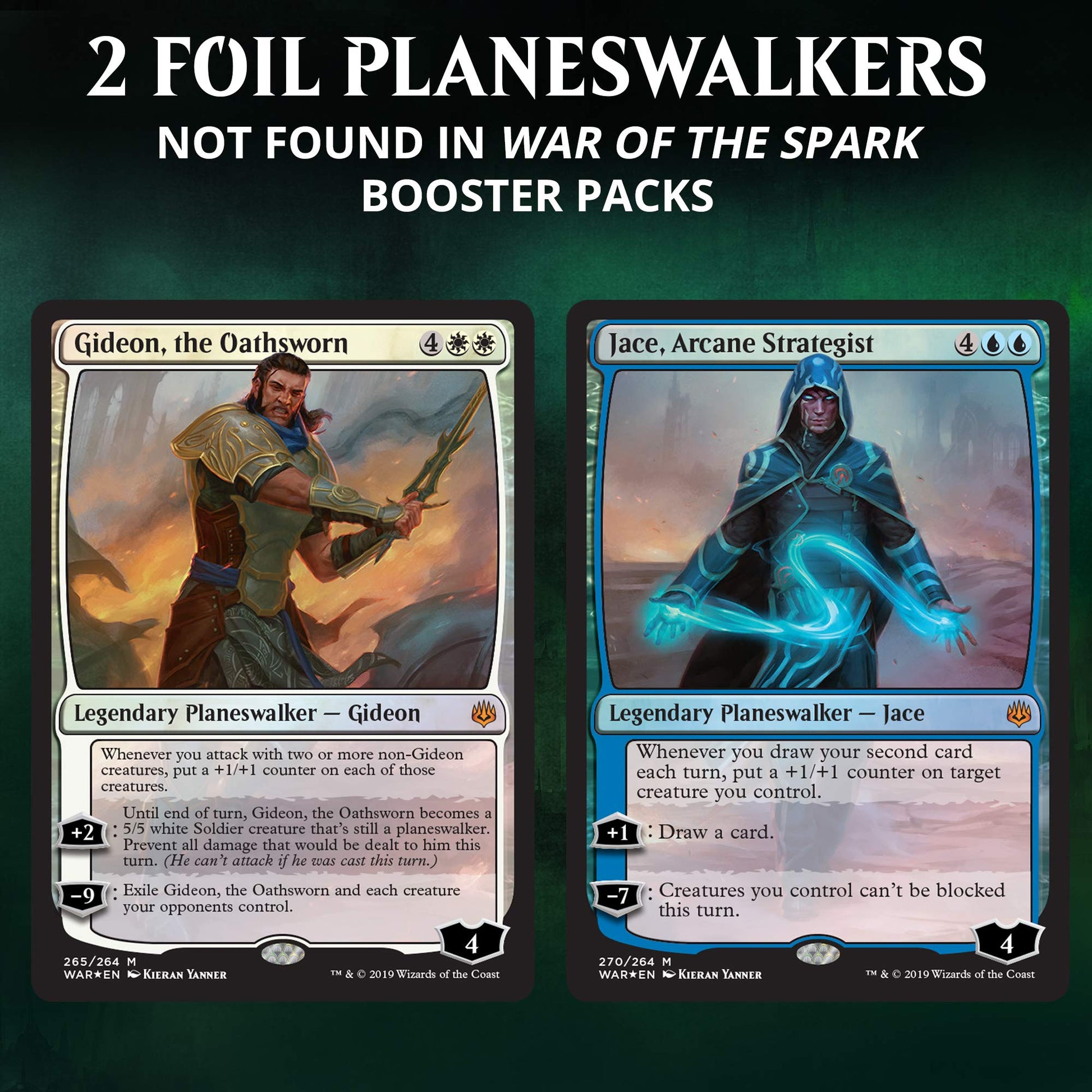 Magic The Gathering MTG War of The Spark - Both Planeswalker Decks! - 3