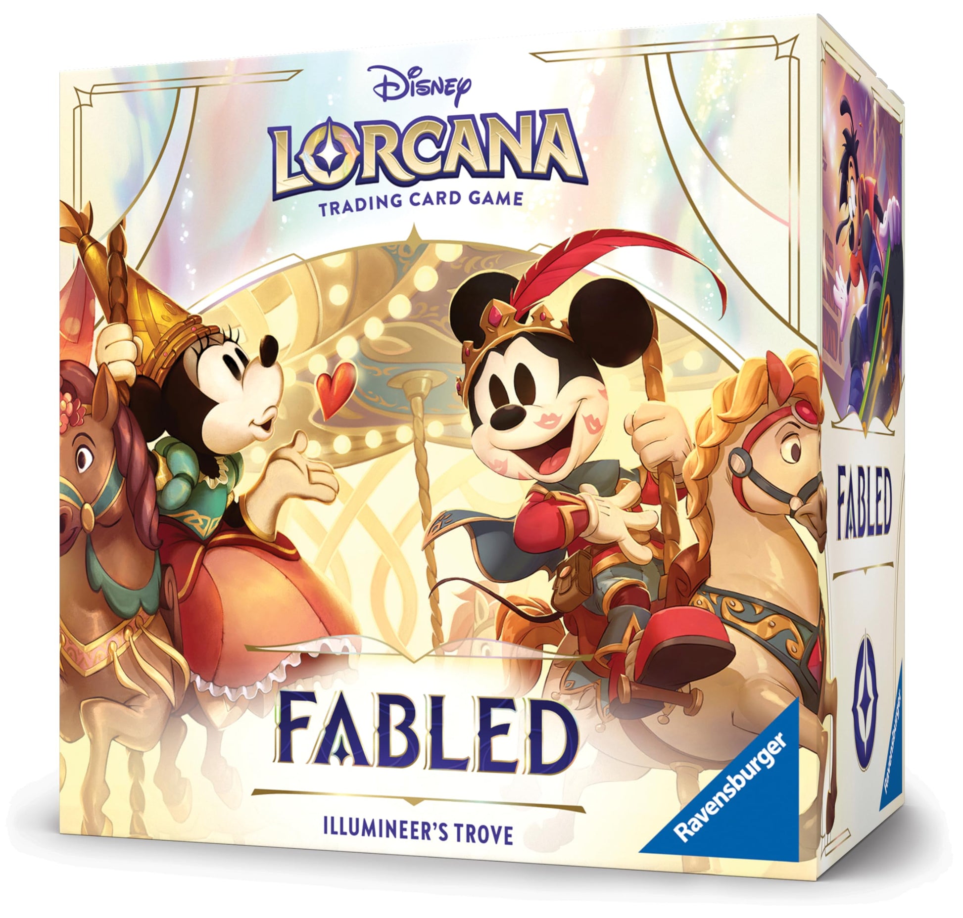 Ravensburger Disney Lorcana TCG: Fabled Illumineer's Trove | Secure Card Storage | Includes Booster Packs & Comprehensive Guide | Original Disney Artwork | Ages 8+ - 2