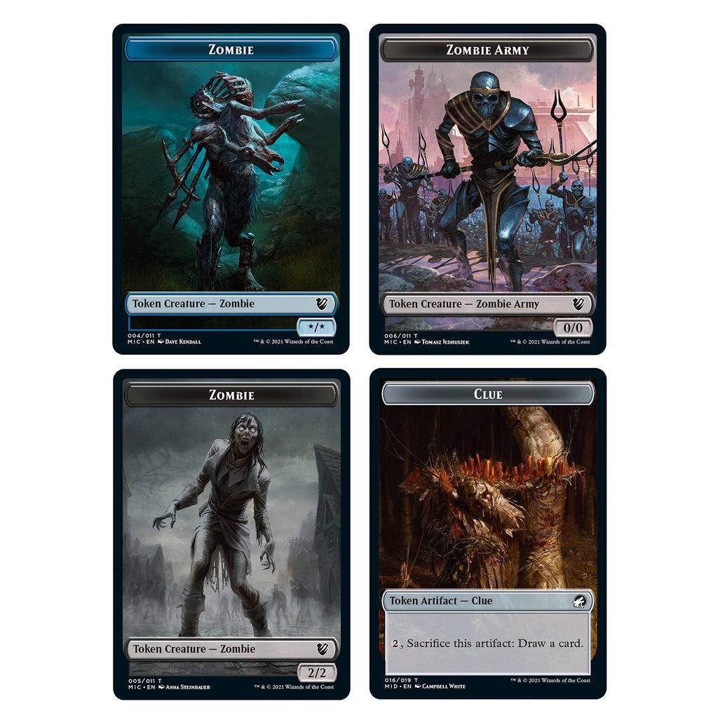 Magic: The Gathering Innistrad: Midnight Hunt Commander Deck – Undead Unleashed (Blue-Black) - 6
