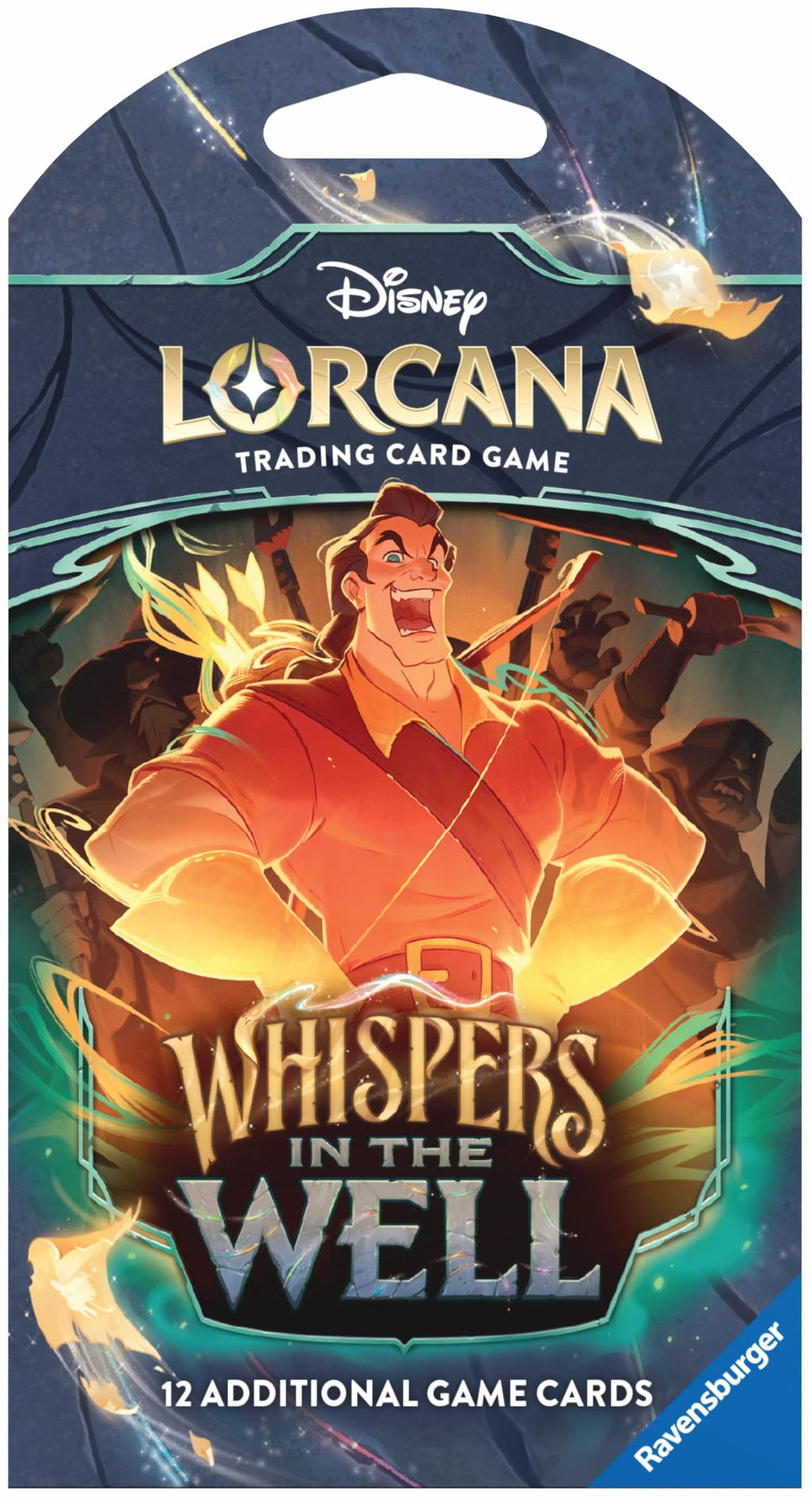 Ravensburger Disney Lorcana TCG: Whispers in The Well Assorted Single Booster Pack (12 Cards) - Collectible Trading Cards - Ideal for Disney Fans & TCG Players - Ages 8+ - 6