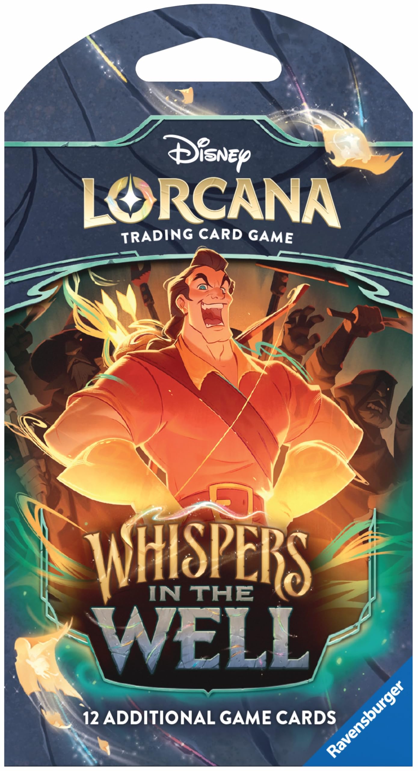 Ravensburger Disney Lorcana TCG: Whispers in The Well Assorted Single Booster Pack (12 Cards) - Collectible Trading Cards - Ideal for Disney Fans & TCG Players - Ages 8+ - 6