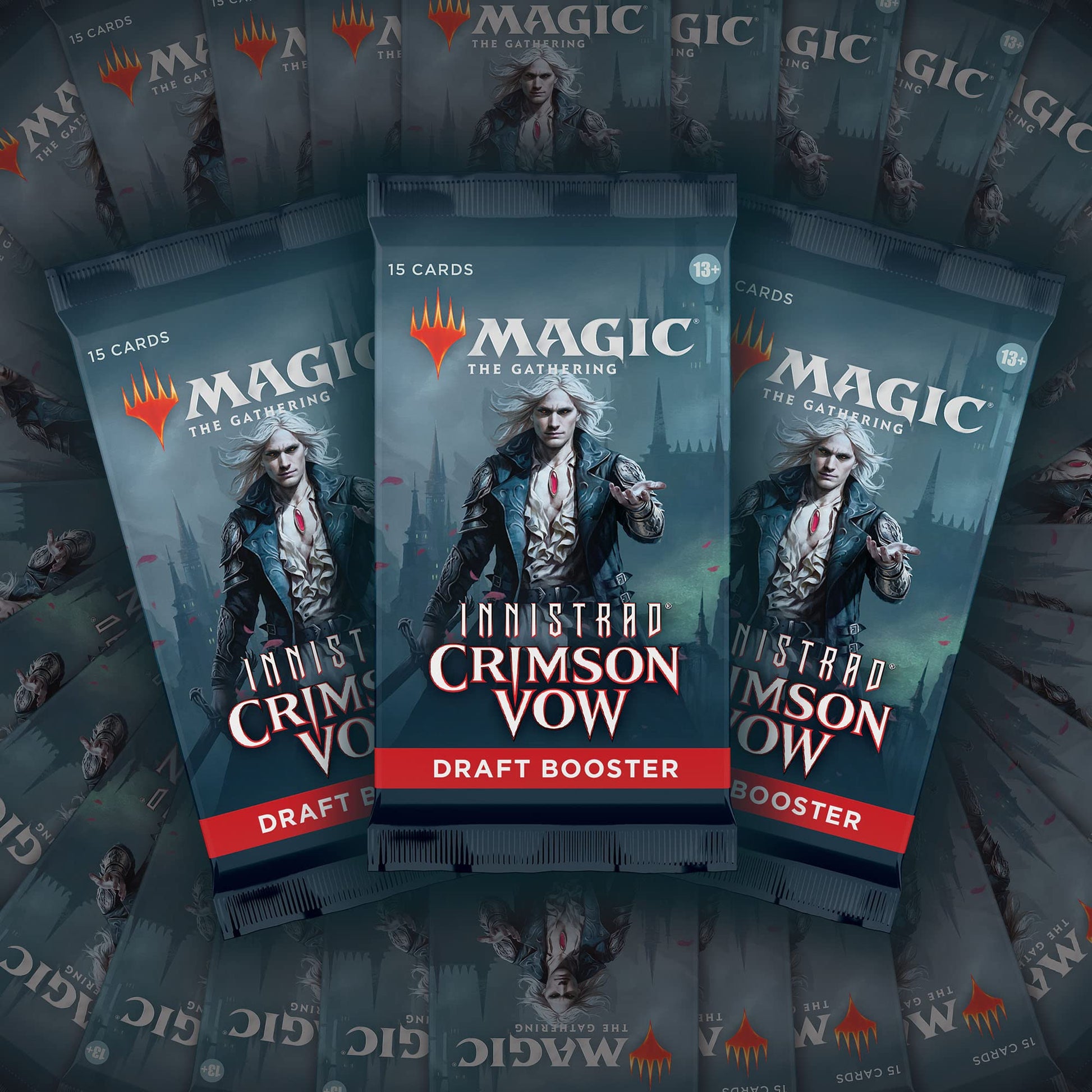 Magic: The Gathering Innistrad: Crimson Vow Draft Booster Box | 36 Packs + Dracula Box Topper (541 Magic Cards) - 6