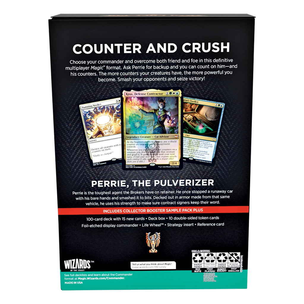 Magic: The Gathering Streets of New Capenna Commander Deck – Bedecked Brokers + Collector Booster Sample Pack - 2