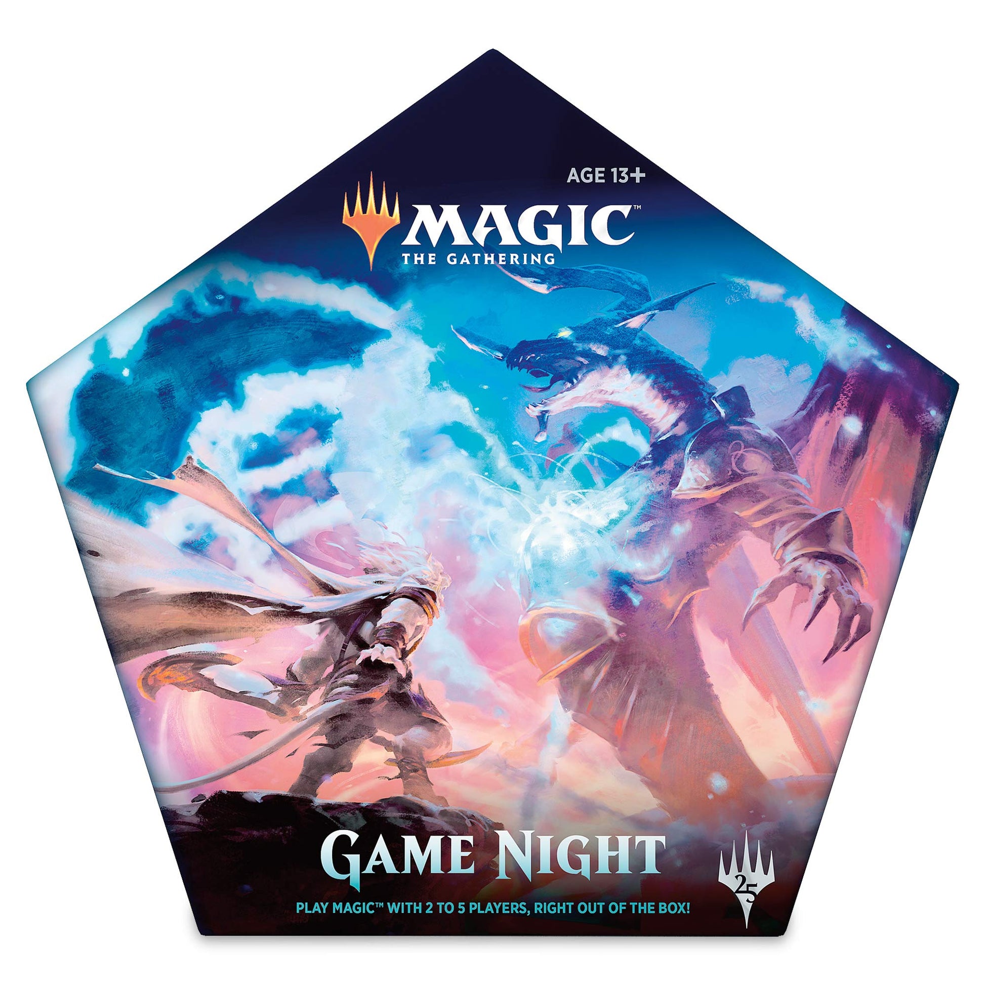 Magic: The Gathering Magic Game Night | Card Game for 2-5 Players | 5 Decks | 5 Dice | Accessories