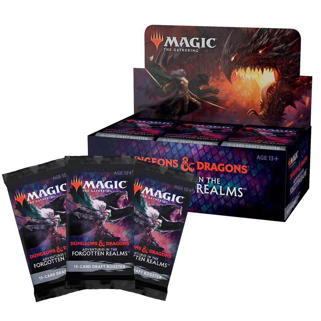 Magic The Gathering Adventures in The Forgotten Realms Draft Booster Box, 36 Packs - 4