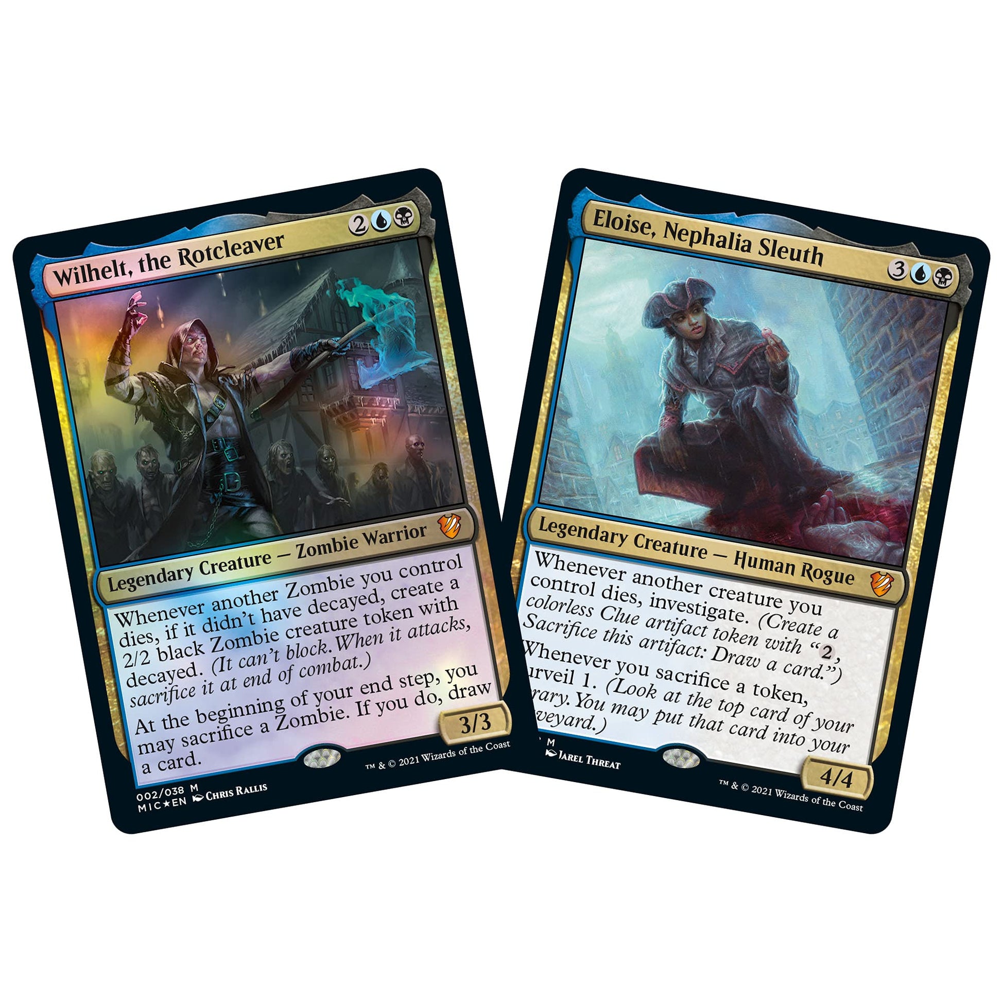 Magic: The Gathering Innistrad: Midnight Hunt Commander Deck – Undead Unleashed (Blue-Black) - 7